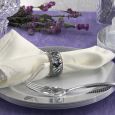 DiamondWare Party Pack - Day-time Meal 72 pc. Set (White/Silver)