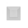 Shapes Collection - Square 4.5" Appetizer Plate (White) - 10 Count