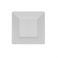 Shapes Collection - Square 6.5" Dessert Plate (White) - 10 Count