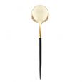 Dining Collection Luxe Series Soupspoons (Black / Gold) - 20 Ct.