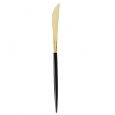 Dining Collection Luxe Series Knives (Black / Gold) - 20 Ct.