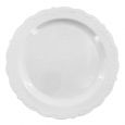 VintageWare 10" Banquet Plates - White Plastic - 18 Count