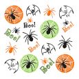 Halloween Lunch Napkins - Creepy Spiders & Bats - 20 ct.