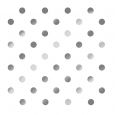 Dining Collection Lunch Napkins - Silver Polka Dots - 20 ct.