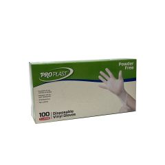 Vinyl Gloves Powder Free - Extra Large - 100 Count
