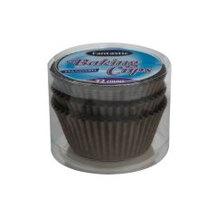 Fantastic Baking Cups (Standard Size) -  Brown - 72 Count