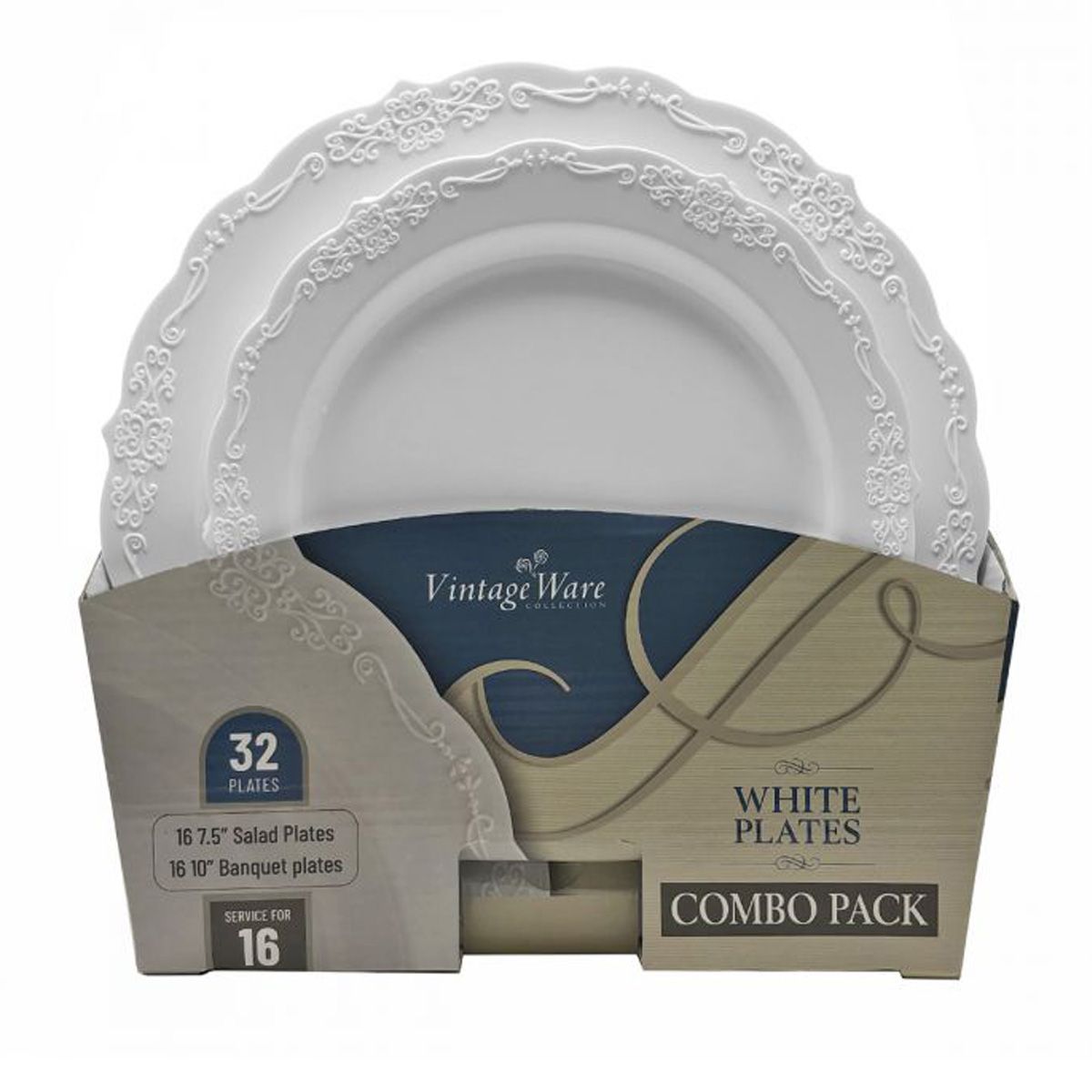 Modernware Paper Plates, Heavy Duty, 15 Count, 8.75 (32 Pack)