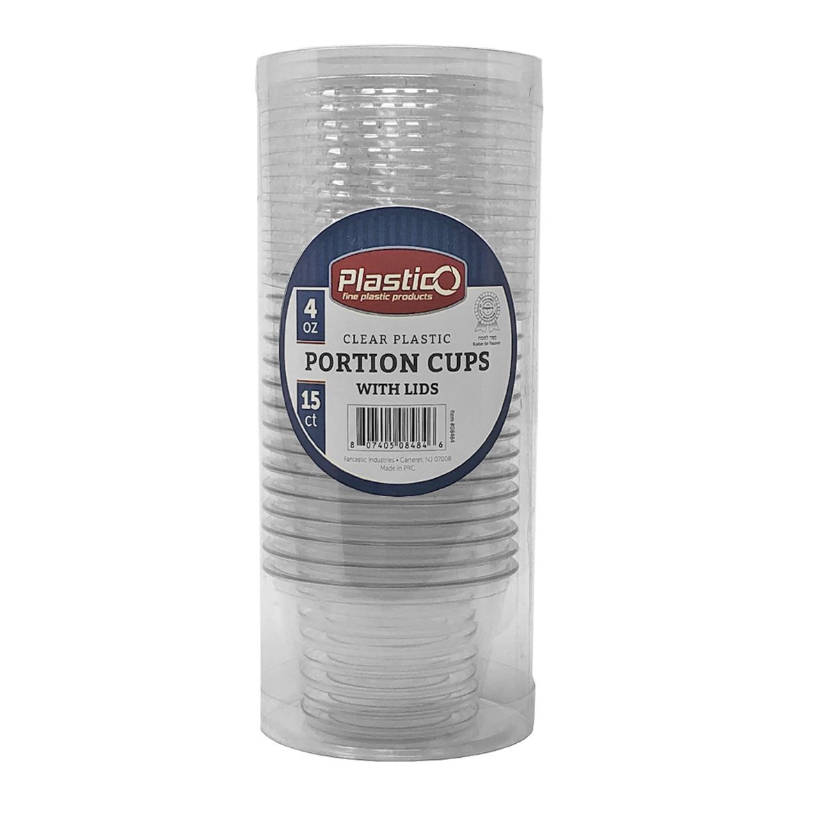 Plastico 32 oz. Packed Soup Container w/ Lid - 4 ct.